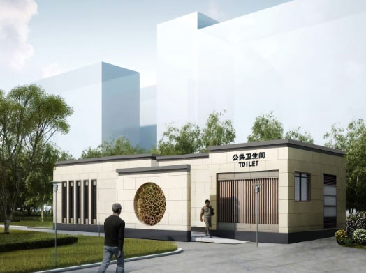 文教镇豪华组装型移动厕所